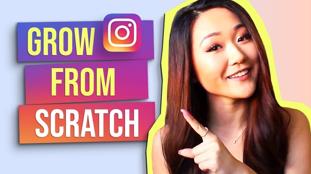 How to grow an Instagram account from SCRATCH (With ZERO Followers!) - YouTube