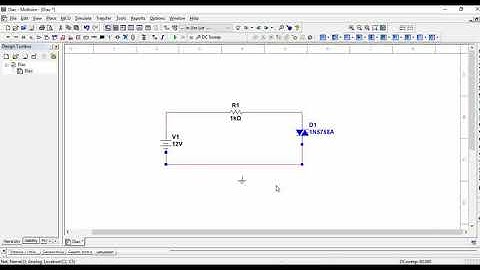 VI Characteristics of Diac using Multisim
