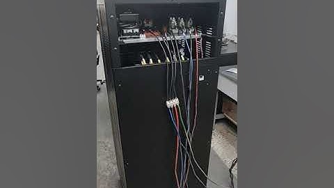 ST-GER 100kVA Static Voltage Stabilizer/Regulator with a Phase Sequence Corrector Made in Germany