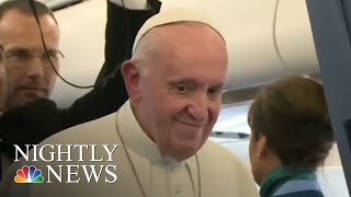 Pope Francis Protested In Ireland Amid Church Sex Abuse Scandal | NBC Nightly News