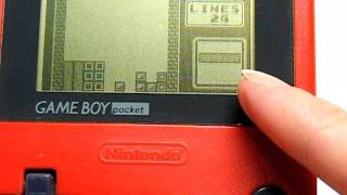 ゲームボーイポケット赤/Game Boy   Pocket Red 動作確認動画