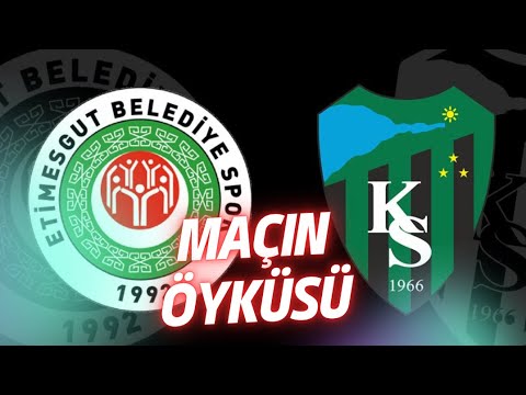 ETİMESGUT BELEDİYESPOR 0-3 KOCAELİSPOR MAÇ ÖZETİ- BİR ŞEHİR GÖÇ ETTİ