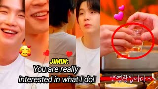 Best Of Bts Yoonmin Jimin & Suga You Are Really Interested In What I Do Omg  