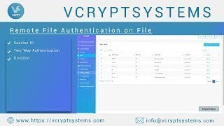 Remote file authentication