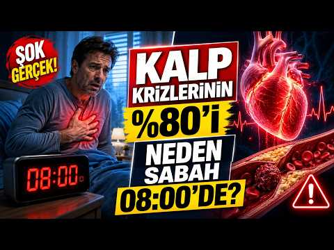 Kalp krizleri neden sabah 8'de artış gösterir?