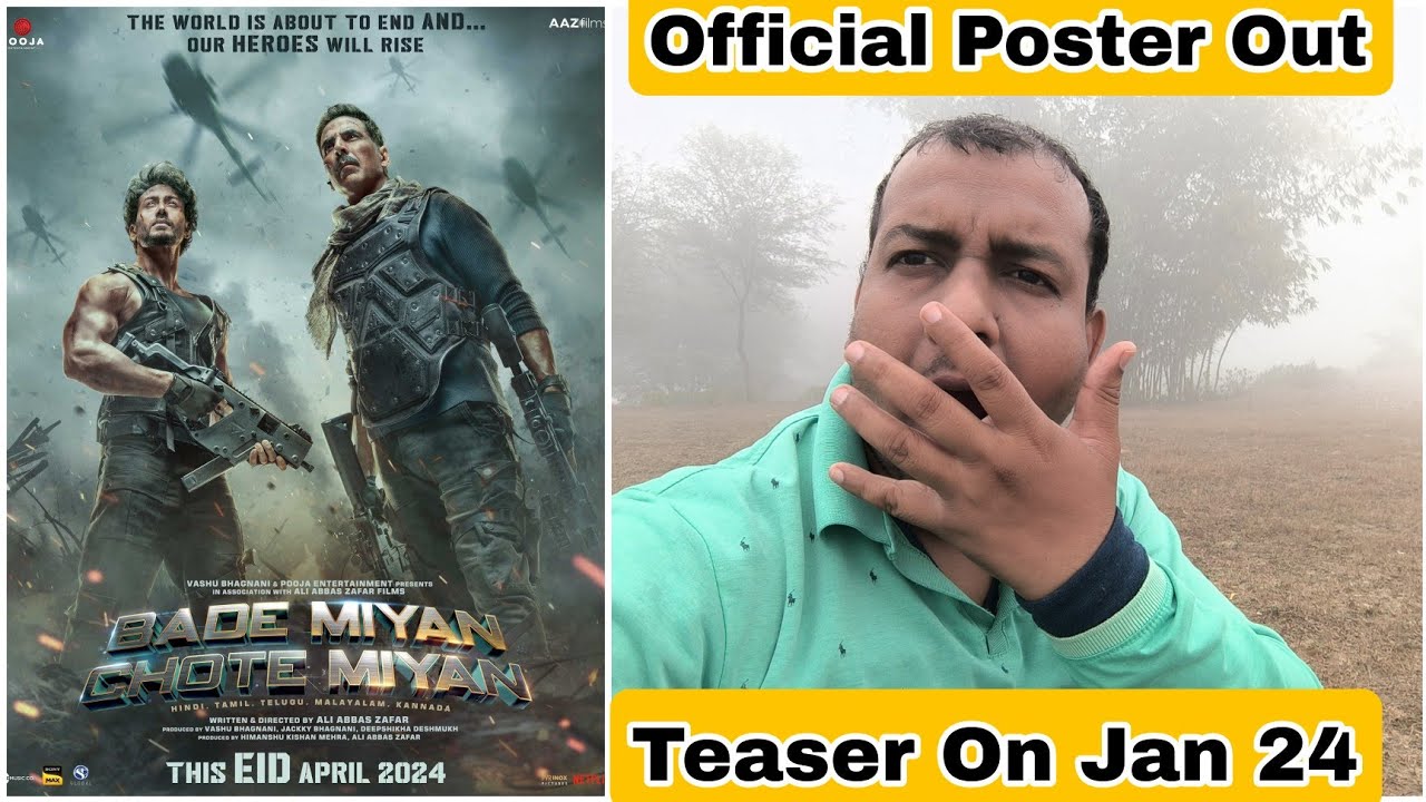 Bade Miyan Chote Miyan Teaser Officially Releasing On January 24, 2024