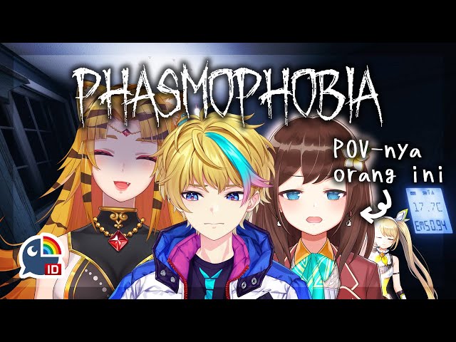 (Phasmophobia) dua bocil dan hewan peliharaannya main ke rumah setan【NIJISANJI ID | Hana Macchia】のサムネイル