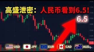 🔴人民币突然变天！高盛看6.5，中美会晤后，美元、日元、加元、澳元要大洗牌？