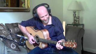 Video thumbnail of "Adam Rafferty - Michael Jackson - Man in the Mirror - Solo Acoustic Fingerstyle Guitar"