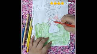 طريقه رسم فتاه بطريقه سهله جدا و بسيطه