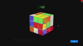 RUBIK'S CUBE IN PYTHON WITH URSINA GAME ENGINE