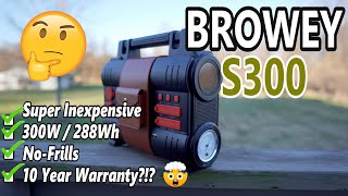 Browey S300 Power Station: A UNIQUE & BudgetFriendly Entrylevel Option