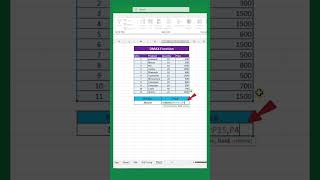 DMAX Function in Excel | Advanced Users Only 🚀