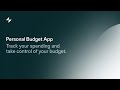 Tiller Money Mobile App Tutorial: Create Custom Budget & Expense Tracker with No Code | Glide App
