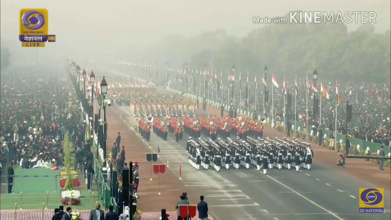 Indian Coastguard || Republic Day Parade 2018 || By Videoview