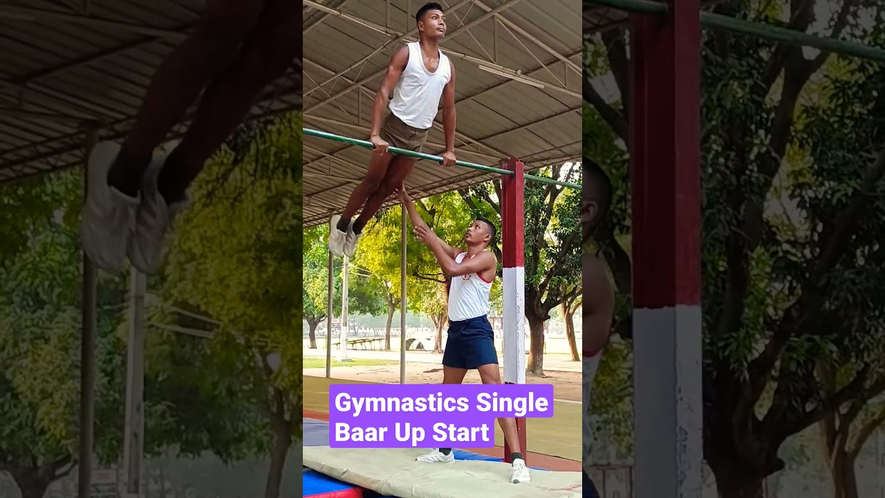 #Gymnastics Horizontal Bar #upstart - YouTube