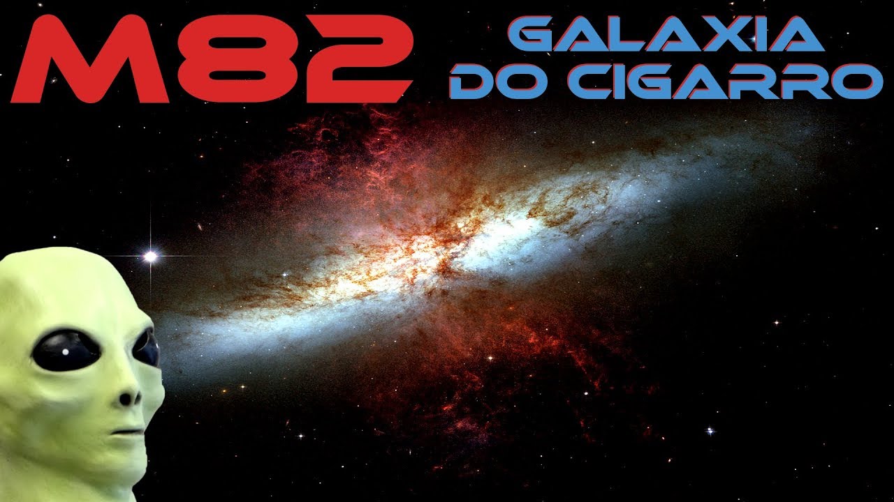 cigarette galaxy Galaxia do cigarro! M82 Starbust! Space Engine