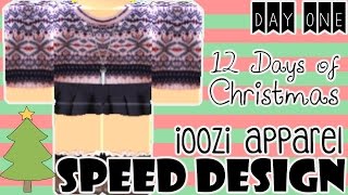 Speed Design Day 1 12 Days Of Christmas Roblox By Ioozi Roblox - dam pants roblox