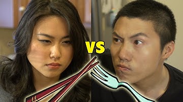 Chopsticks vs. Forks [DISH BATTLE]