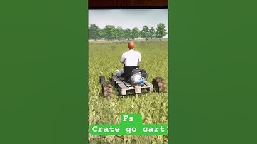 Farm simulator crate go kart! #fs25 #fs #mod￼