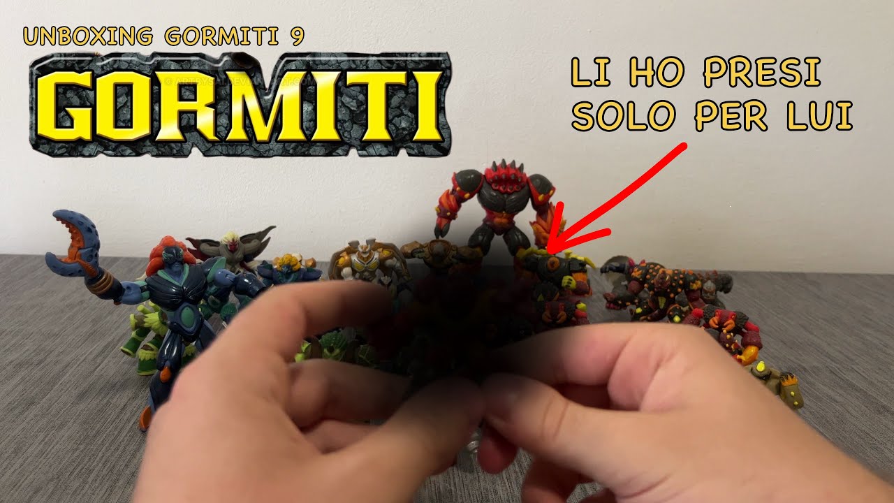 LI HO PRESI SOLO PER LUI | Unboxing Gormiti #9