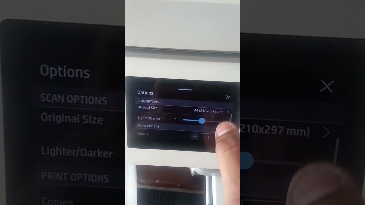 HP Office jet pro 9730 paper size mismatch in Tray1/Tray2 error solution