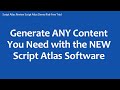 Script Atlas Review Script Atlas Demo Risk Free Trial
