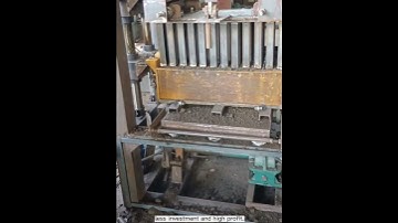 How to use  block machine to produce  bricks and make profit