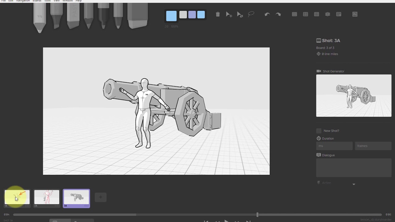 \"Раскадровщик\". Работа с программой. Часть 3 - YouTube