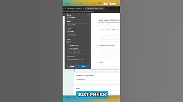 How to Save a Google Form as PDF