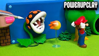 Making a Fire Piranha Plant from Super Mario | Polymer Clay