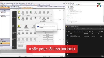 Sửa Lỗi Kết Nối PLC Mitsubishi FX1N, FX2N, FX3U... không Nạp Chương trình Được | Error ES:0180800c