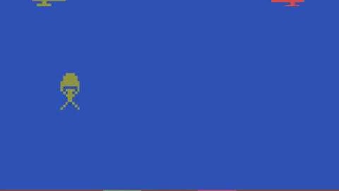 Sky Diver USA ATARI 2600 VCS HYPERSPIN NOT MINE VIDEO COMPUTER SYSTEM