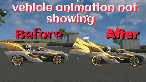 Free fire vehicle animation not showing in game/gaddi ka animation nhi dikh raha kya kare #freefire