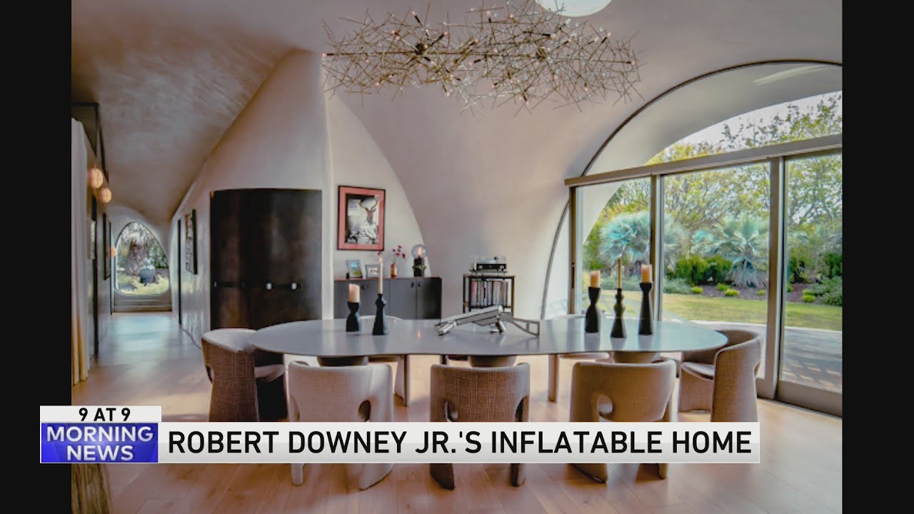 9 9 Robert Downey Jr.'s inflatable home YouTube