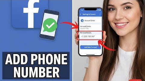How to add phone number to Facebook account ? #viral #facebook #account #phone #number #add 