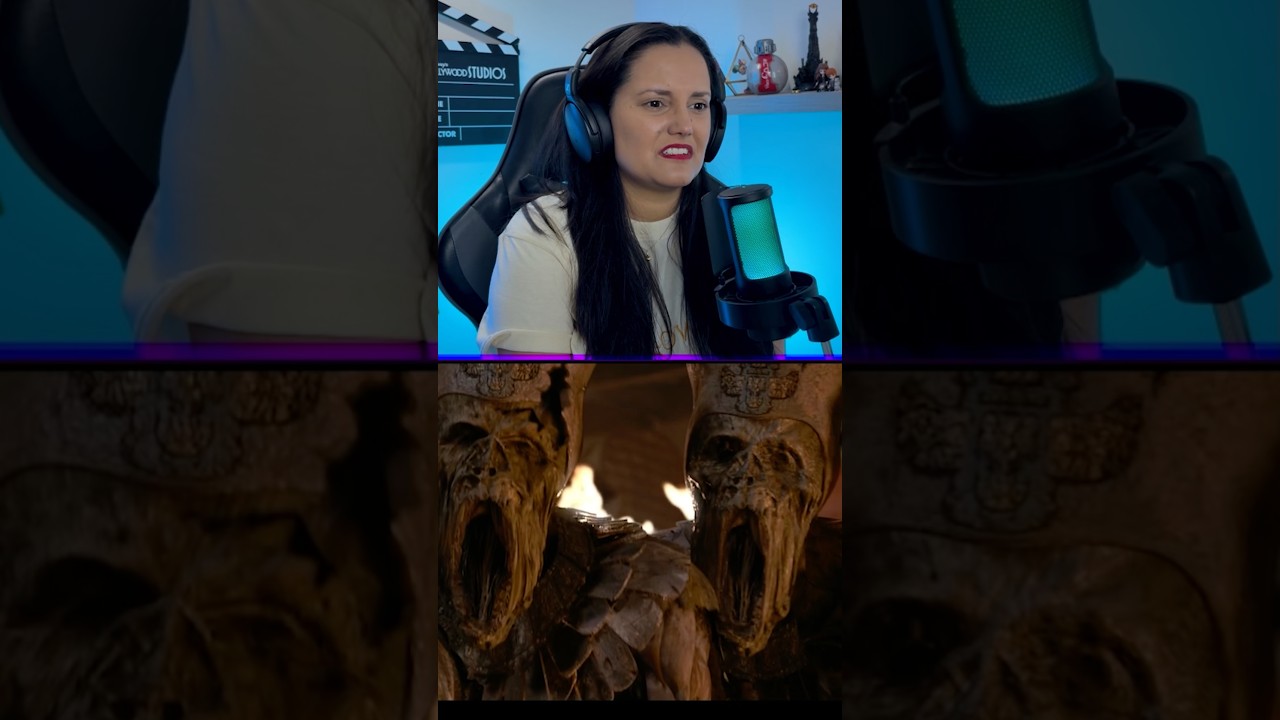 Great jump scare! #themummy #movie #reaction
