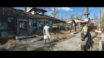 Fallout 4 MOD - Recruit Virgil as Settler - Chatter with Preston Garvey 03