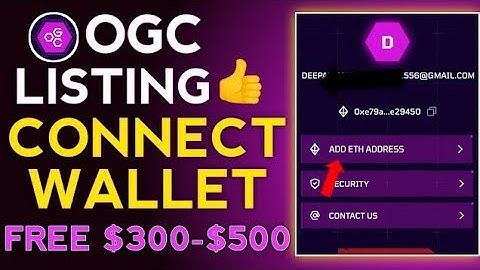 OGC Mining Wallet Connect Process | OGC Community Mining New Update | OGC Mining Listing Soon