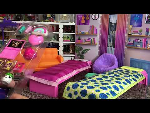 Barbie: Big City Big Dreams Dorm Room unboxing and Review