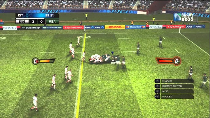GameSpot Reviews - Rugby World Cup 2011 (PS3, Xbox 360) 