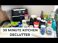 30-Minute Kitchen Declutter | Minimalist Motivation for Busy Moms | FAST Decluttering Challenge