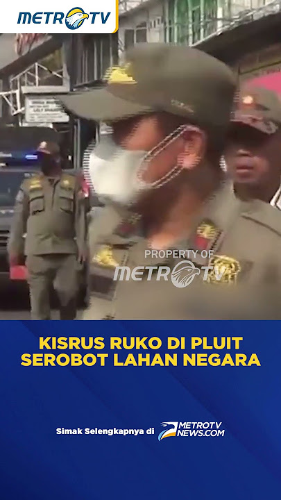 Kisruh Ruko di Pluit Serobot Lahan Negara #shorts