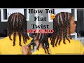 How To Flat Twist Natural Hair For Beginners VERY DETAILED! Natural Hair Styles