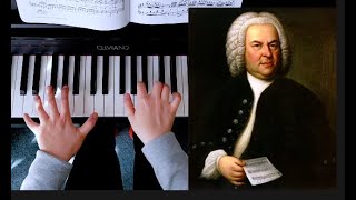 Gavotte in G French Suite No.5 BWV 816 by Bach | Piano Pieces for Childen | Piano Demo