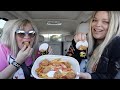 Trying Taco Bell&#39;s NEW Crispy Cheese Dippers + Cheese Nacho Fries (SECRET MENU ITEMS)