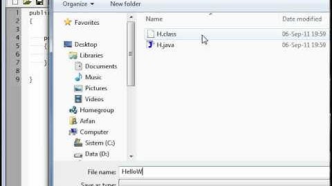 Java Tutorial #3 program pertama java