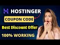 Hostinger Coupon Code | hostinger coupon code today | hostinger coupon