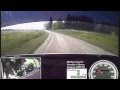 Tallinna Rally Nikolay Gryazin&#39;s crash