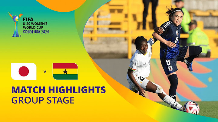 Japan v Ghana | FIFA U-20 Women's World Cup Colombia 2024 | Match Highlight